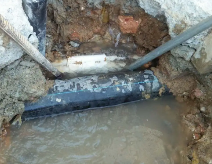 广丰测漏水之水管漏水
